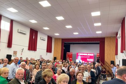 Momentos antes de comenzar.