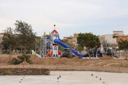 Obras del Parque de las Familias de El Ejido.