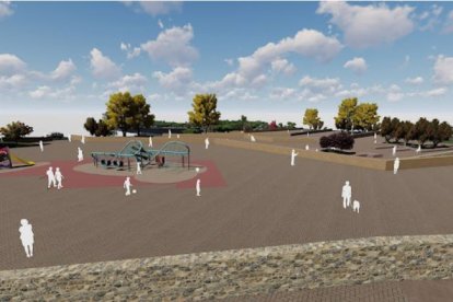 Transformación de la Rambla de San Antonio, en Roquetas.