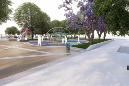 Así quedará el parque de La Goleta.