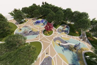 Así quedará el parque de La Goleta.