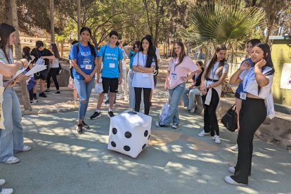Desayuno, talleres, juegos no ha faltado nada en este encuentro de jóvenes de toda la provincia.
