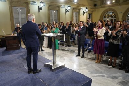 Homenaje a Pedro Caparrós en la Diputación de Almería.