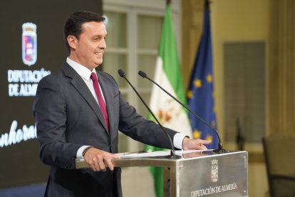 Javier A. García, presidente de la Diputación de Almería.