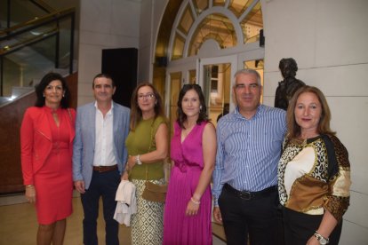 Antonio Maldonado, Ana Pelegrina, Ángeles Mingorance, Mercedes Cabero, Juan Moreno y  Mari Carmen Aijón, llegaron desde Canjáyar.