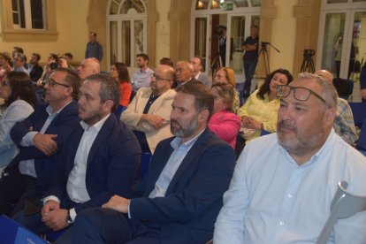 El patio de Luces de Diputación estaba abarrotado.