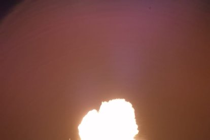 El pasacalles de fuego y percusión.