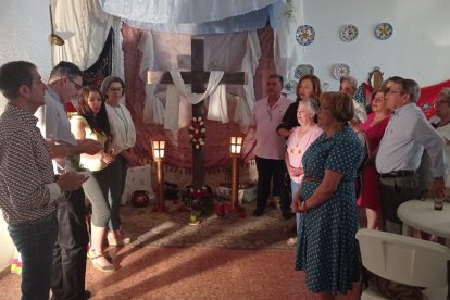 Bendición de la Cruz de la Asociación La Peinada de Huércal de Almería