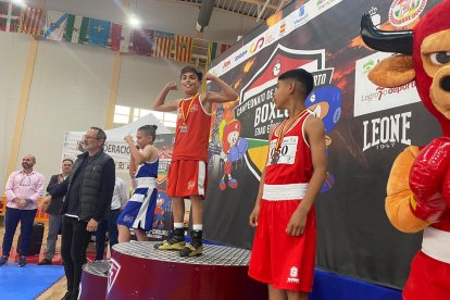 Un almeriense subido al podio nacional.