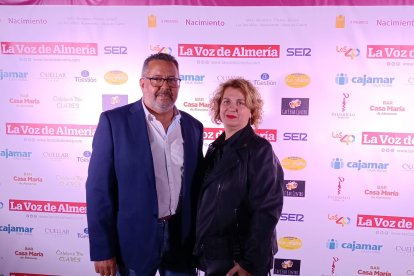 Antonio Valdivieso (CC.OO. Almería) y Mª Isabel López López.