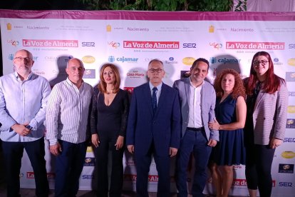 Mª del Mar Morales, María José Morales, José Antonio Salmerón, Francisco Javier Sánchez, Dolores Moreno, Rafael Cano y José Antonio Tapia.