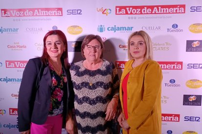 Cristina, María Ramos y Elena, de Casa María.