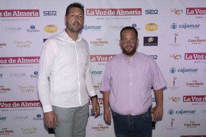 Ismael Cánovas y Antonio Manuel Rodríguez, trabajadores del Ayuntamiento de Abla.