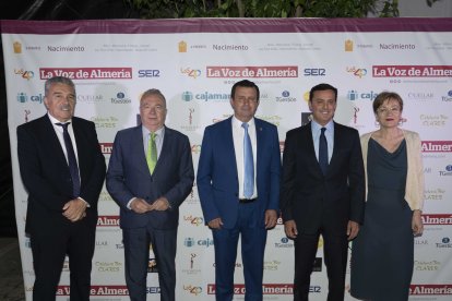 Juan Fernández, Pedro Manuel de la Cruz, Antonio Fernández, Javier Aureliano García y Antonia Sánchez Villanueva.