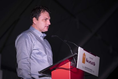 Ciprián Ionut Petenchea, que regenta la Panadería Santos Mártires de Abla, premio Sociedad.