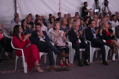 Diferentes representantes políticos socialistas de Almería.