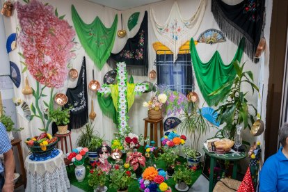 Cruz de mayo de Roquetas.