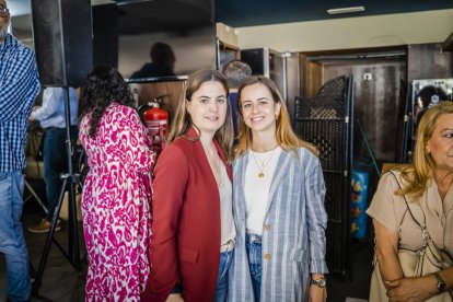 Miembros de la lista, antes del acto.