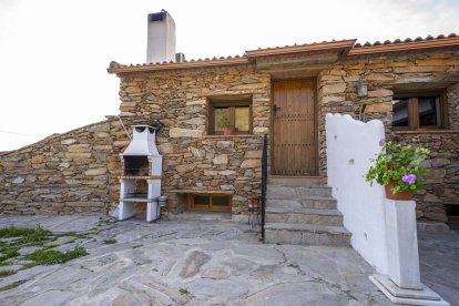 Una de las nueve casas con las que cuenta.