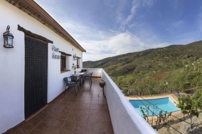 Una de las nueve casas con las que cuenta.