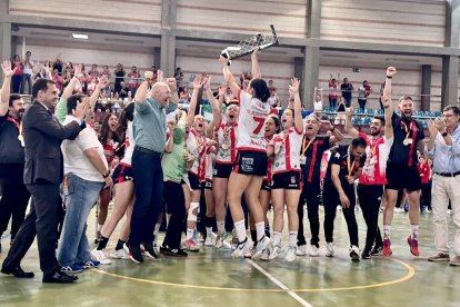 Una celebración por todo lo alto después de grandes partidos.