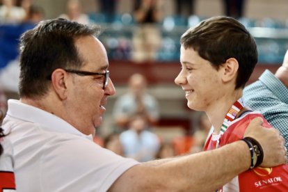 J. J. Rubí, siempre al lado del deporte roquetero.