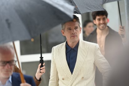 Ethan Hawke, a su llegada al photocall. 