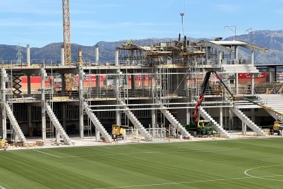 Vista desde la parte baja de Tribuna.