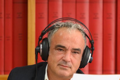 Javier Romero, moderador del debate.