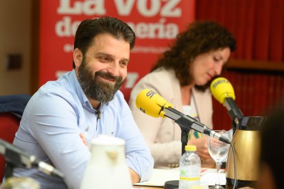 El candidato de Vox, Juan Francisco Rojas.