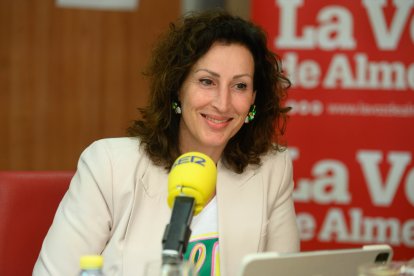 La candidata popular, María del Mar Vázquez.