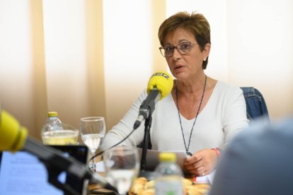 Valverde, en una de sus intervenciones.