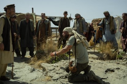 Una escena de La Unidad Kabul.