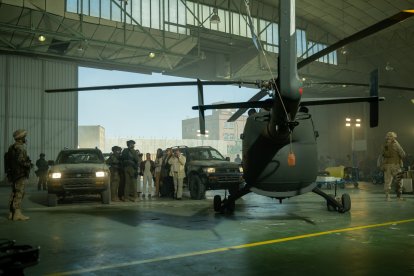 Una escena de La Unidad Kabul.