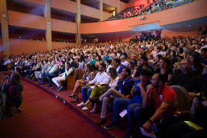 Lleno en el Auditorio Maestro Padilla.