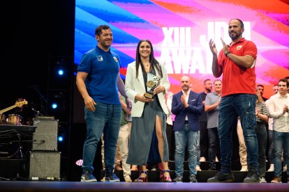 Protagonistas de la XIII Gala de los Juegos Municipales.