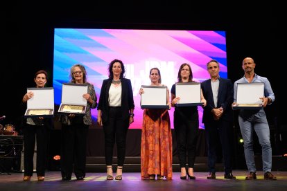 Protagonistas de la XIII Gala de los Juegos Municipales.