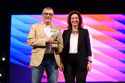 Manuel González Fernández, presidente del Club Cóndor, Escudo de Oro de Almería.