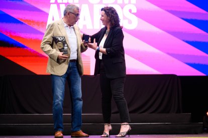 Manuel González Fernández, presidente del Club Cóndor, Escudo de Oro de Almería.
