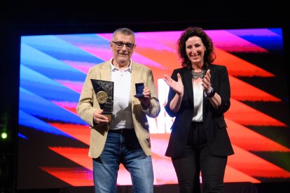 Manuel González Fernández, presidente del Club Cóndor, Escudo de Oro de Almería.