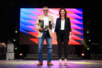Manuel González Fernández, presidente del Club Cóndor, Escudo de Oro de Almería.