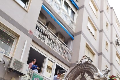 Despedida de los rocieros almerienses.