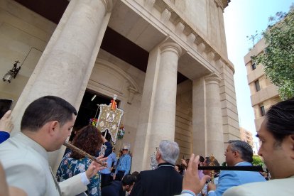 Salida del Simpecado de Almería.
