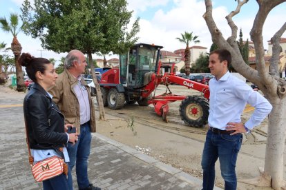Labores de limpieza en Vera.