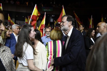 Acto del PP en Roquetas de Mar.