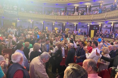 Lleno en el Cervantes.