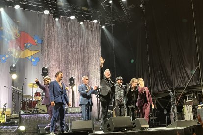 La despedida de la banda.