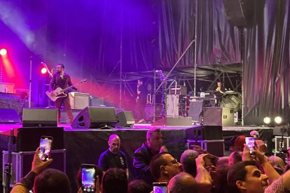 Más ambiente durante el concierto.