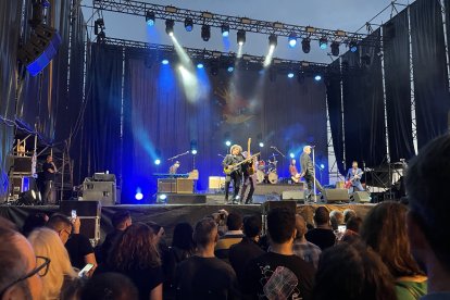 Otro momento del concierto.