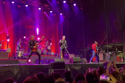 Desarrollo del show.